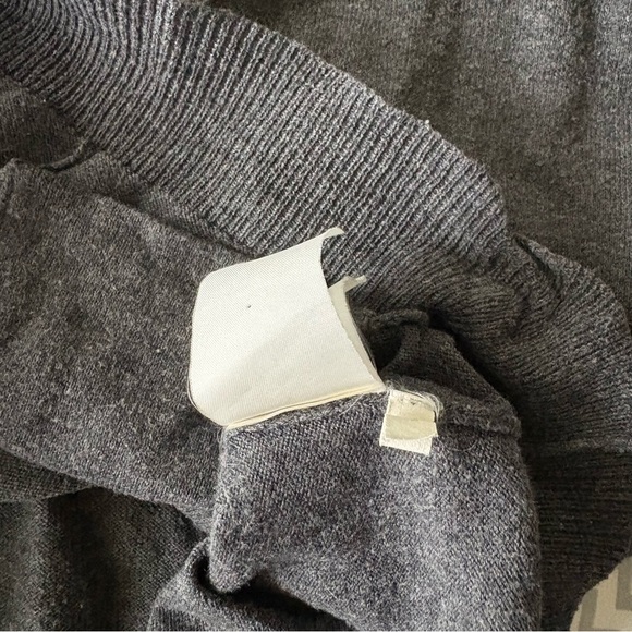 NEIGHBORHOOD Japan sz M Gray Light Weight Cardigan Vneck Long Sleeve - Picture 10 of 13